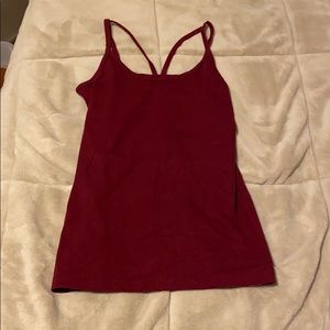 Front cross tank top